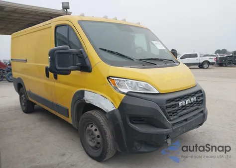 2023 Ram Promaster 2500 Low Roof 136 Wb z USA, uszkodzony, nr VIN 3C6LRVVG9PE604581